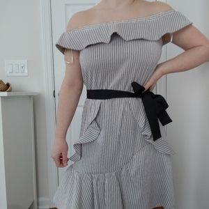 Velvet Heart pinstripe dress